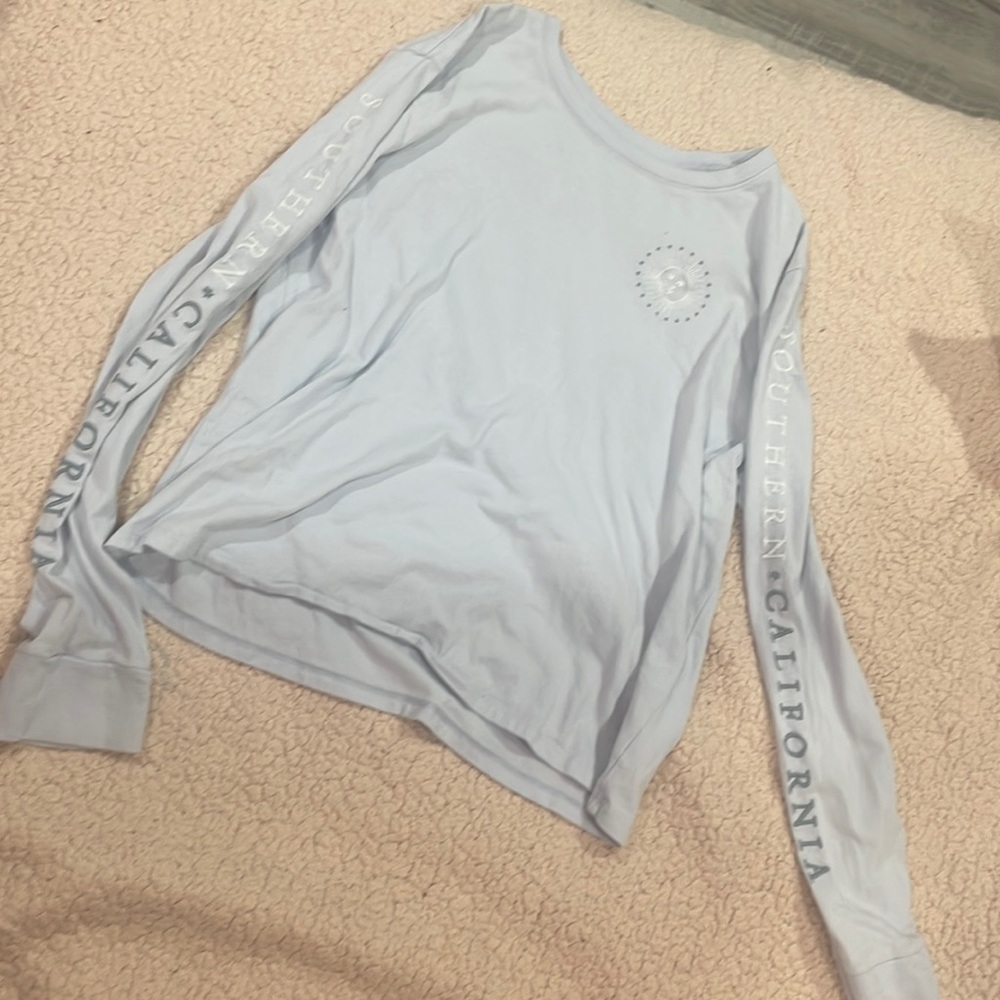 Light Blue hollister shirt
